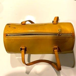 Louis Vuitton Bedford Yellow Shiny Purse